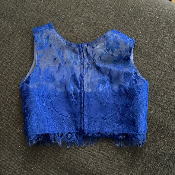 Adorable dress 
Custom made for a cheer prom. Worn once 
Beautiful condition - Picture 2 of 3